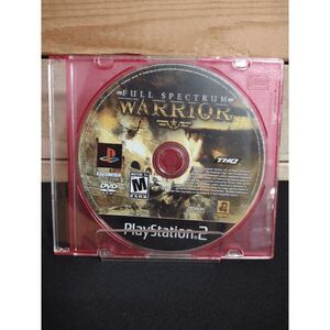 Full Spectrum Warrior (Playstation 2, PS2, 2005) Disc Only